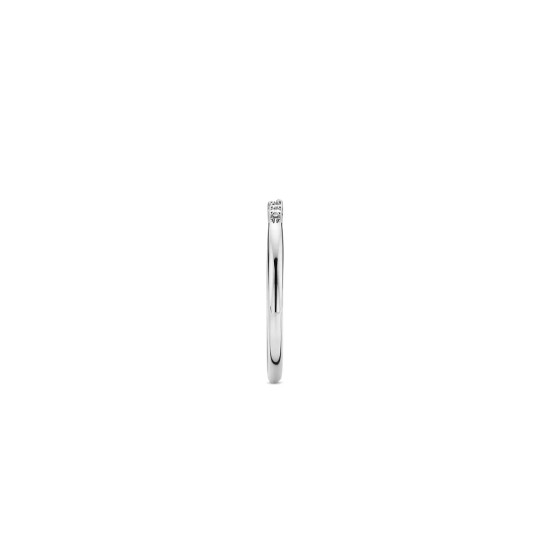 TI SENTO 12250ZI/54 prsten Classic Triple White Zirconia Sterling Silver 925 Platinum Plated Veličina 54    