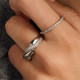 TI SENTO 12268ZI/54 prsten Tennis Hand-set Pavé Zirconia 925 Sterling Silver Veličina 54
