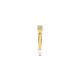 TI SENTO 12349ZY/50 Classic Triple White Zirconia Sterling Silver 925 Yellow Gold Plated Veličina 50
