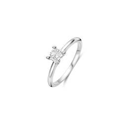 TI SENTO 12367ZI/58 Classic White Zirconia 5mm Sterling Silver 925 Veličina 58