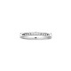 TI SENTO 12382ZI/52 prsten Tennis Ring Zirconia White 925 Sterling Silver Platinum Plated 2mm Veličina 52