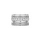 TI SENTO 12396ZI/56 prsten Classic Layered Zirconia - L model Hand-set White Zirconia Sterling Silver 925 Veličina 56