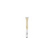 TI SENTO 12400ZY/50 prsten Classic White Zirconia 5mm Hand-set Sterling Silver 925 Yellow Gold Plated Veličina 50