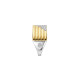 TI SENTO 12410ZY/56 prsten Stardust Zirconia Layered L model Sterling Silver 925 Yellow Gold Plated Veličina 56