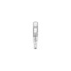 TI SENTO 12417ZI/52 prsten Vintage Zirconia White Hand-Set Sterling Silver 925 Platinum Plated Veličina 52