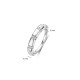 TI SENTO 12417ZI/52 prsten Vintage Zirconia White Hand-Set Sterling Silver 925 Platinum Plated Veličina 52