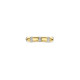 TI SENTO 12417ZY/52 prsten Vintage Zirconia White Hand-Set Sterling Silver 925 Yellow Gold Plated Veličina 52