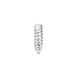 TI SENTO 12424SI/56 prsten Vintage Ribbed Sterling Silver 925 Platinum Plated Veličina 56