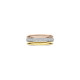 TI SENTO 12427TZ/56 prsten Tricolor Zirconia Silver Sterling Silver 925 Yellow Gold Plated Rose Gold Plated Veličina 56
