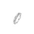 TI SENTO 12433ZI/58 prsten Classic Contrast Zirconia Premium 925 Sterling Silver Veličina 58