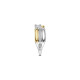 TI SENTO 12459ZY/54 prsten Triple Band Round Double Zirconia Premium 925 Sterling Silver Two Tone Gold Plated Veličina 54 BESTSELLER