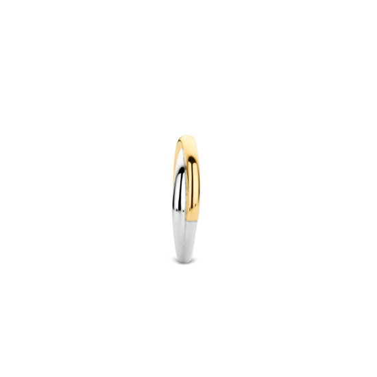 TI SENTO 1953SY/62 prsten Bicolor Crossover XS model Sterling Silver 925 Yellow Gold Plated Veličina 62