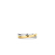 TI SENTO 1953SY/62 prsten Bicolor Crossover XS model Sterling Silver 925 Yellow Gold Plated Veličina 62