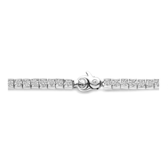 TI SENTO 23039ZI narukvica Tennis Iconic Cubic Zirconia 3,5MM Silver Sterling 925 Platinum Plated