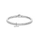 TI SENTO 23039ZI narukvica Tennis Iconic Cubic Zirconia 3,5MM Silver Sterling 925 Platinum Plated