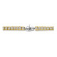 TI SENTO 23039ZY narukvica Tennis Iconic Cubic Zirconia 3,5MM Silver Sterling 925 Yellow Gold Plated