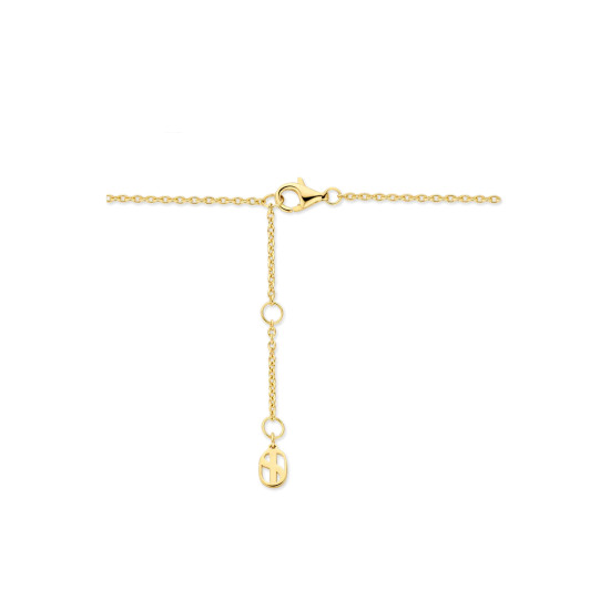 TI SENTO 23092ZY narukvica Classic Zirconia Minimalist Silver Plated 18ct Gold Vermeil