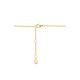 TI SENTO 23092ZY narukvica Classic Zirconia Minimalist Silver Plated 18ct Gold Vermeil