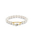 TI SENTO 2961PW narukvica Shell Pearl White Chain Silver Sterling 925 Yellow Gold Plated veličina S