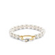 TI SENTO 2961PW narukvica Shell Pearl White Chain Silver Sterling 925 Yellow Gold Plated veličina S