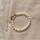 TI SENTO 2961PW narukvica Shell Pearl White Chain Silver Sterling 925 Yellow Gold Plated veličina S