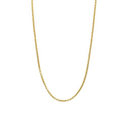 TI SENTO 34030SY ogrlica Basic Box Chain Sterling Silver 925 Yellow gold plated