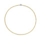 TI SENTO 34030SY ogrlica Basic Box Chain Sterling Silver 925 Yellow gold plated