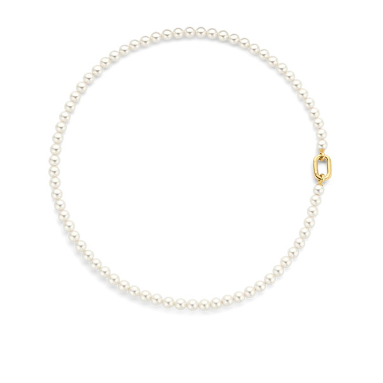 TI SENTO 34050YP/42 ogrlica Shell Pearl Sterling Silver 925 Yellow Gold Plated PERFECT GIFT