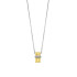TI SENTO 34057ZY/42 ogrlica Triple Ring Sterling Silver 925 Yellow gold plated