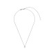 TI SENTO 34087ZI ogrlica Classic Zirconia White 925 Sterling Silver 5mm