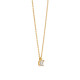 TI SENTO 34087ZY ogrlica Classic Zirconia Sterling Silver 925 Yellow Gold Plated Timeless Bestseller