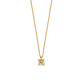 TI SENTO 34087ZY ogrlica Classic Zirconia Sterling Silver 925 Yellow Gold Plated Timeless Bestseller