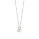 TI SENTO 34114YP ogrlica Mother of Pearl Sterling Silver 925 Yellow Gold Plated