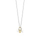 TI SENTO 34115ZY ogrlica Love Faith Hope Sterling Silver 925 Yellow Gold Plated Ljubav Vera Nada