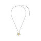 TI SENTO 34115ZY ogrlica Love Faith Hope Sterling Silver 925 Yellow Gold Plated Ljubav Vera Nada