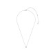 TI SENTO 34124ZI ogrlica Classic Zirconia White 5mm Sterling Silver 925 Platinum Plated