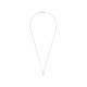 TI SENTO 34125YP ogrlica Zirconia Yellow Gold Plated Shell Pearl White Sterling Silver 925 Platinum Plated 12mm 
