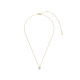 TI SENTO 34144ZY/42 ogrlica Chain Zirconia 6mm Premium 925 Sterling Silver Gold Plated Urban Minimalst Style