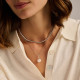 TI SENTO 34153PW/42 ogrlica Icon Pearl 12mm Premium 925 Sterling Silver Statement Jewelry & Classic Style