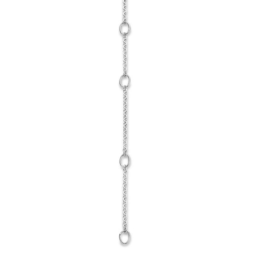 TI SENTO 3894ZI/42 ogrlica Classic Zirconia 925 Sterling Silver Minimalistic 6mm Bestseller