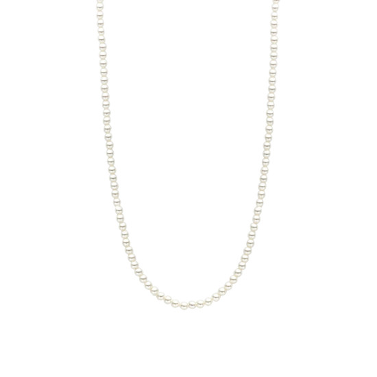 TI SENTO 3962PW/42 ogrlica Minimalist Shell Pearl Sterling Silver 925 Platinum Plated