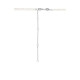 TI SENTO 3962PW/42 ogrlica Minimalist Shell Pearl Sterling Silver 925 Platinum Plated