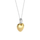 TI SENTO 6745SY ogrlica Heart Sterling Silver 925 Yellow Gold Plated 15mm Bestseller