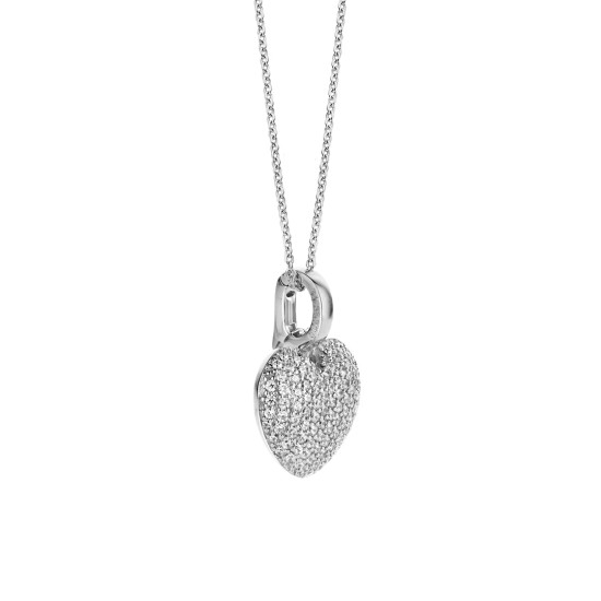 TI SENTO 6745ZI ogrlica Zirconia Heart Sterling Silver 925 15mm Bestseller