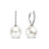 TI SENTO 78091PW mindjuše alke Icon Pearl Premium 925 Sterling Silver 26mm