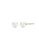 TI SENTO 7940PW mindjuše Shell Pearl White 925 Sterling Silver 4mm