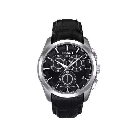 TISSOT T0356171605100 Couturier 41mm Chronograph black dial 10ATM