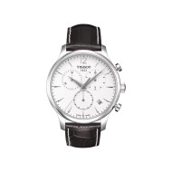 TISSOT T0636171603700 Tradition 42mm Chronograph white dial