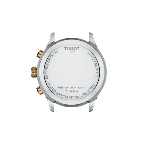 TISSOT T1166172209100 Chrono XL Classic 45mm two tone green dial 10ATM
