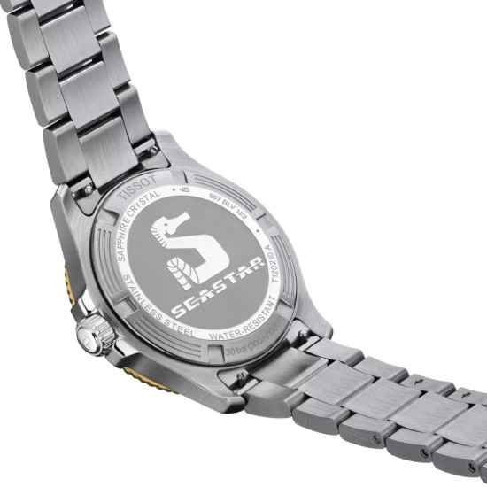 TISSOT T1202102105100 Seastar 1000 36mm black dial 30ATM